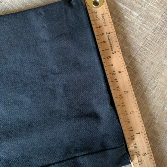 st. john sport women’s black trouser dress pants 6 chino high waist straight leg - Picture 8 of 16